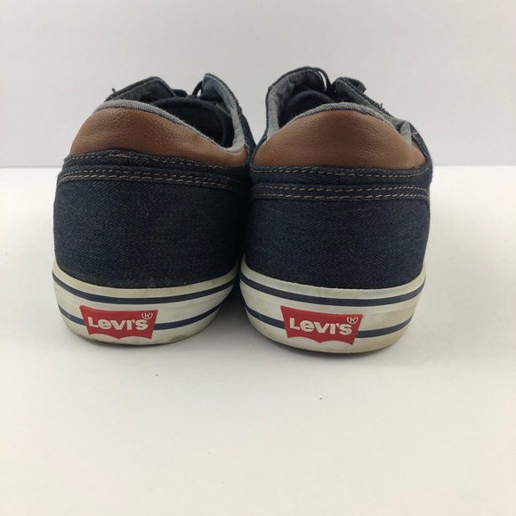 Levi’s Shoes Mens 13 Ethan Denim II Canvas Sneakers - Picture 3 of 15
